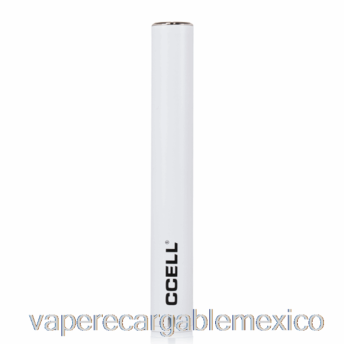 Vape Recargable Ccell M3 Plus Vaporizador Batería Blanco Mate